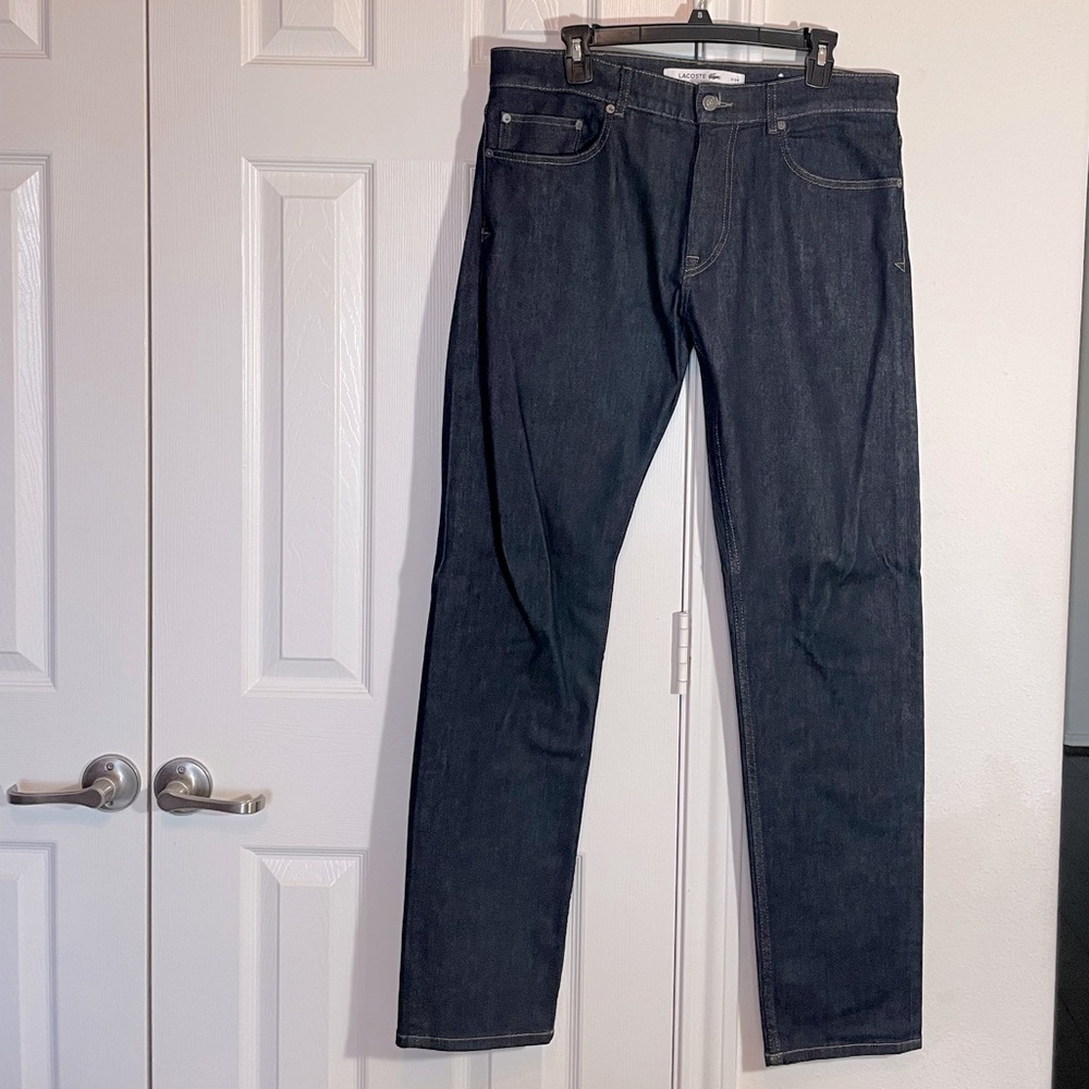 Lacoste slim-fit denim jeans 34x34